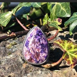 Charoite Ring- gorgeous!